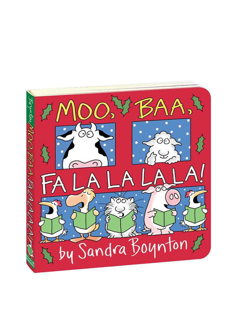 Moo, Baa, Fa La La La La! Book