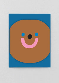 Monkey Fold Out Birthday Card