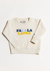 Falalala Latke Crewneck Sweatshirt - Natural