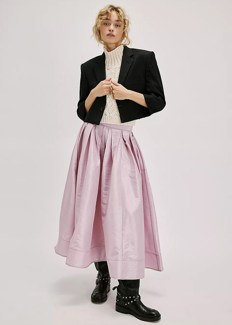 Emilia Full Skirt - Plum Blossom