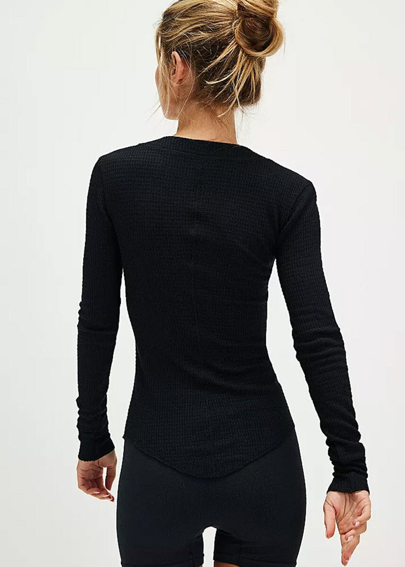 Going Places Cardi Top - Black