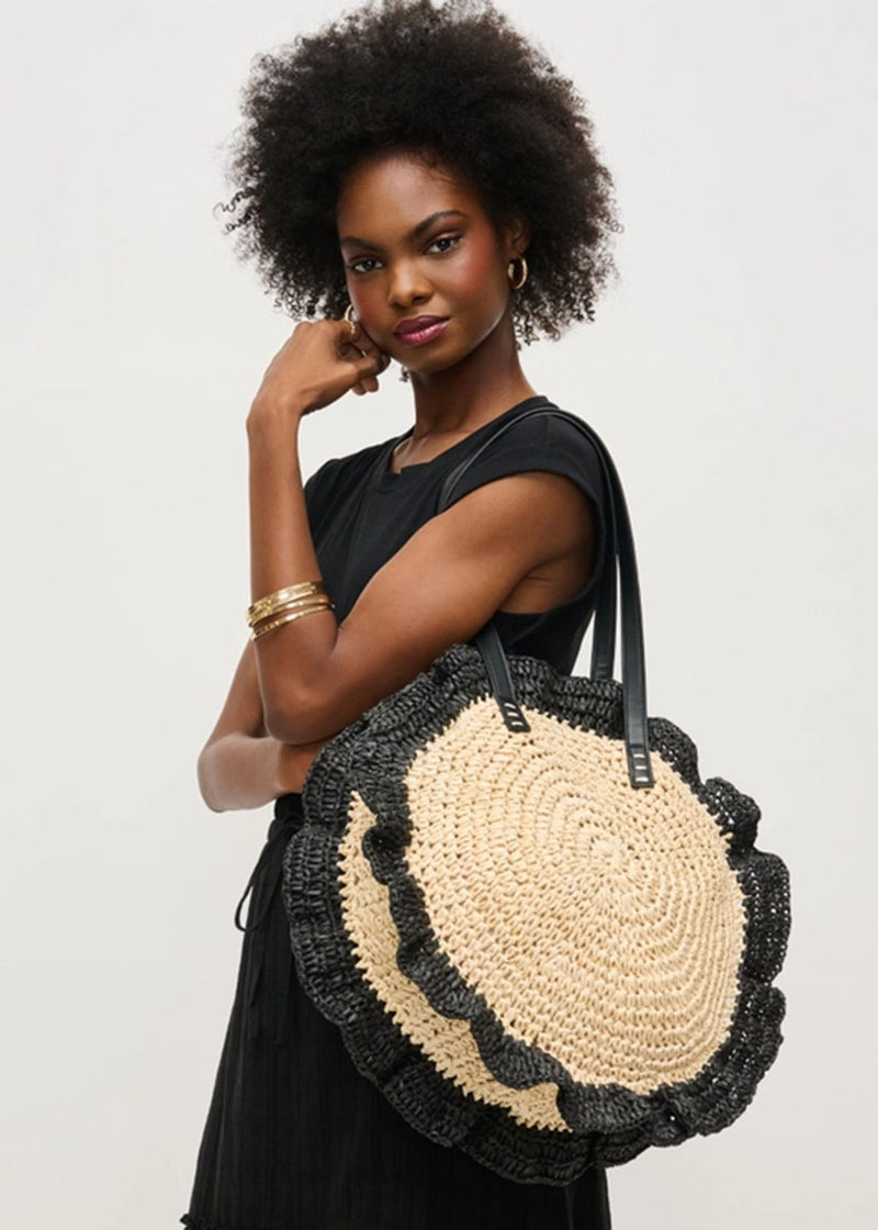 Indy Tote - Natural Black