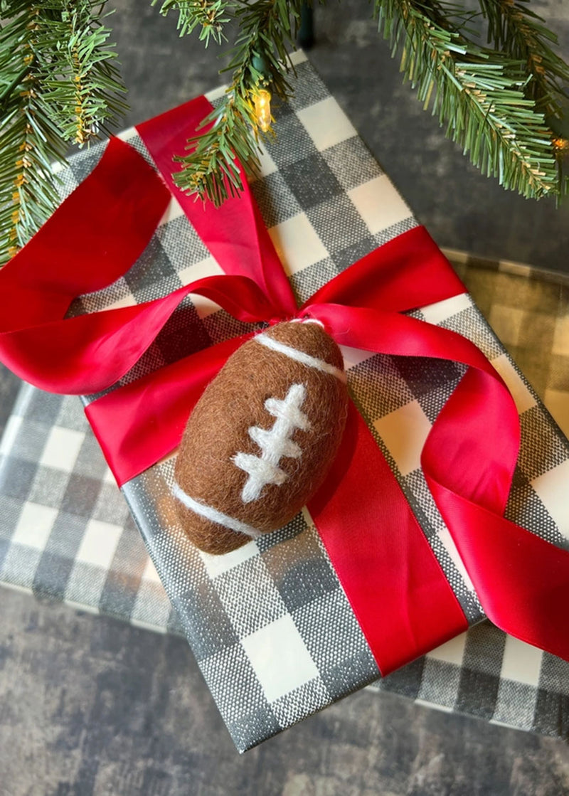 Football Felt Ornament