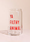 Ya Filthy Animal Beer Glass - 16 oz