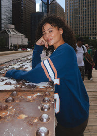 Chicago 85 Classic Crew Sweatshirt - Navy