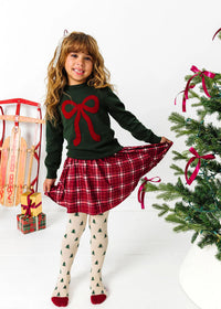 Tree Farm Knit Tights