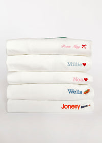 Custom Embroidered Toddler Ringer Tee - Green