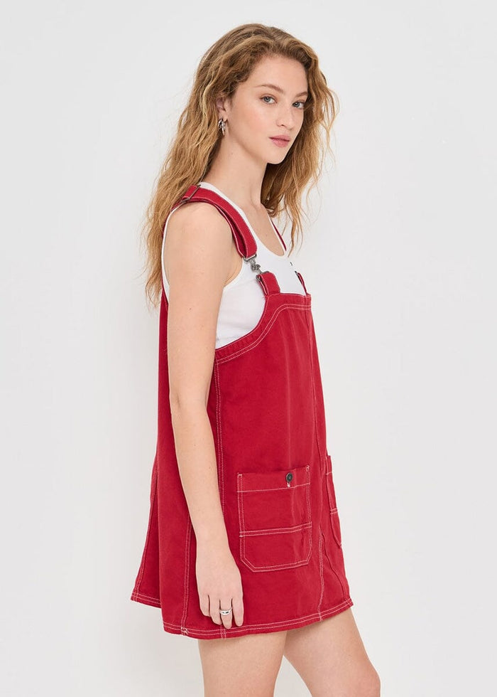 Overall Smock Mini - Heart Eyes