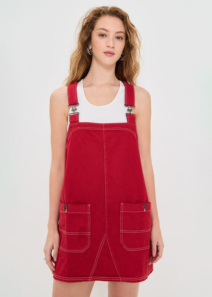 Overall Smock Mini - Heart Eyes