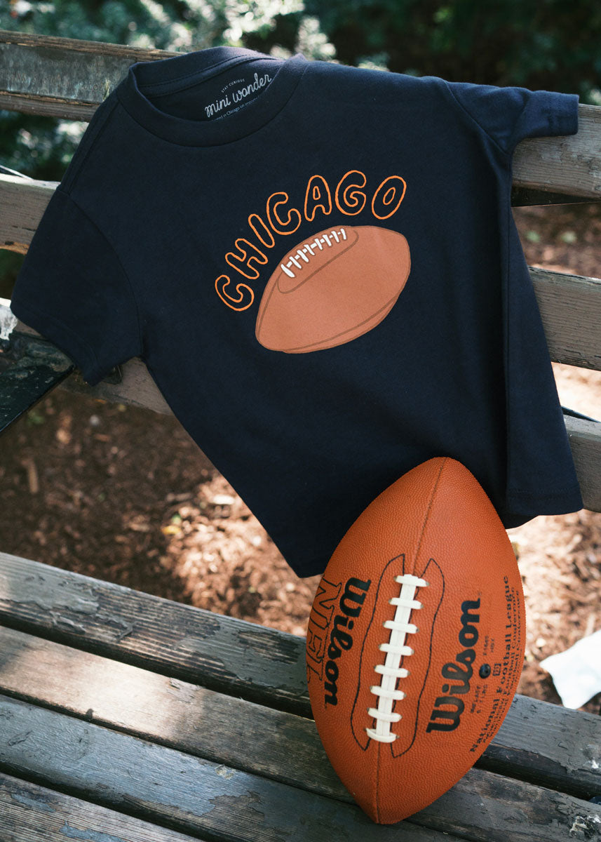 It's All Fun & Games Toddler Tee - Navy