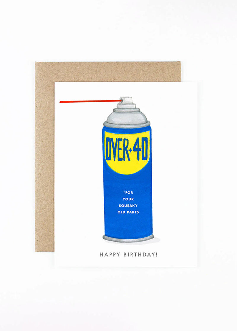 Squeaky Parts Birthday Card