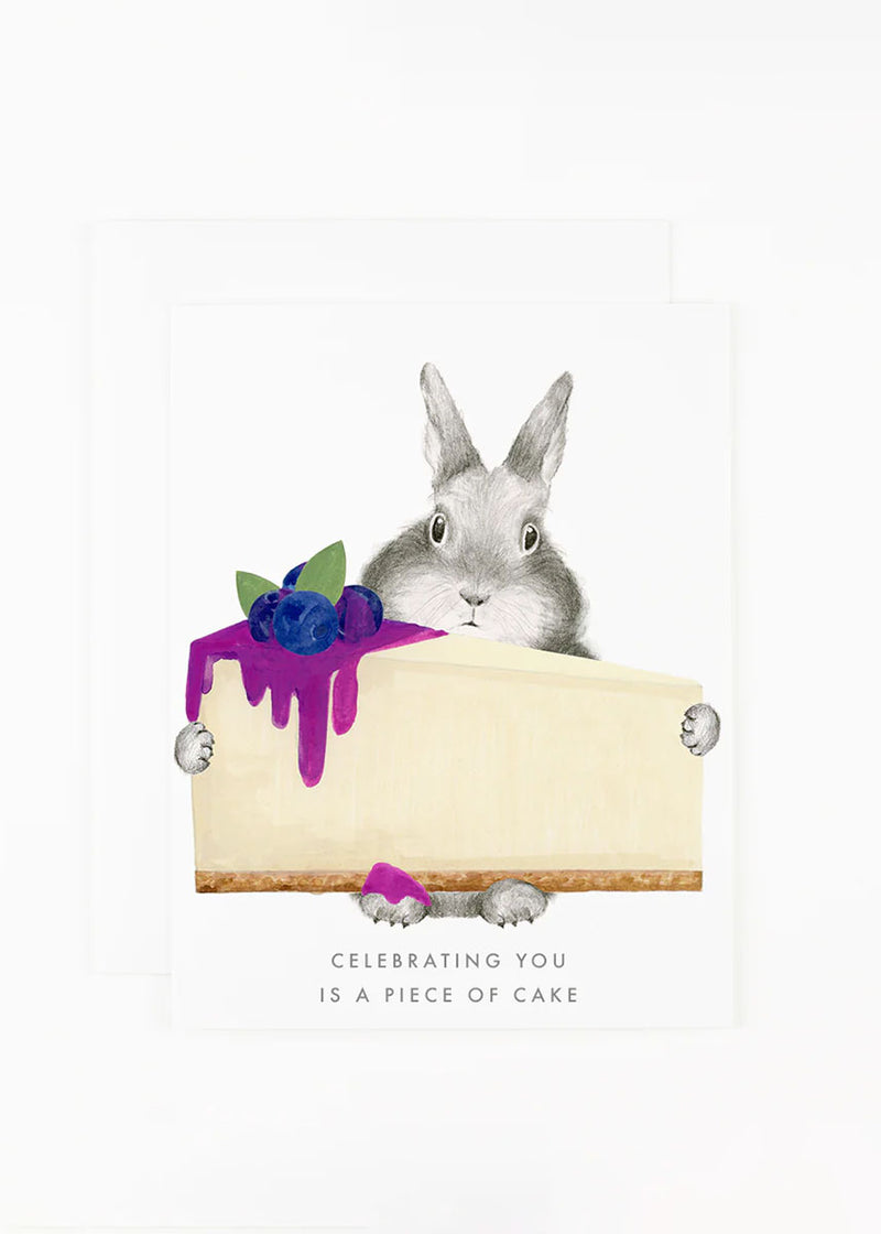 Piece Of Cake Birthday Card