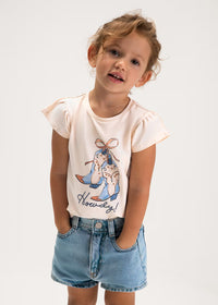 Abigail Denim Shorts - Light