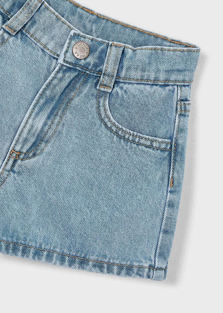 Abigail Denim Shorts - Light