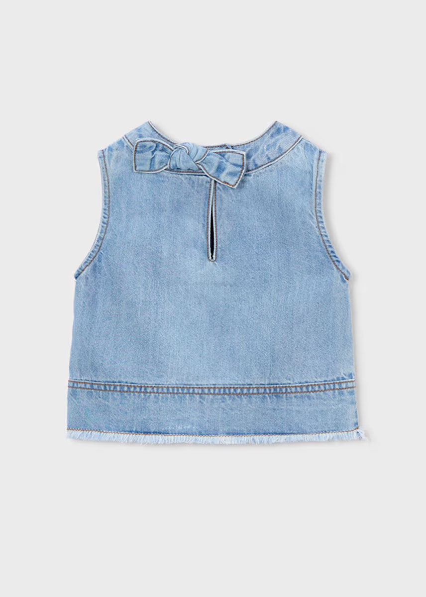 Ellie Denim Top - Light