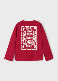 Emma Berry Long Sleeve Tee - Red