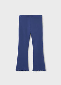 Loren Ribbed Flare Leggings - Porcelain