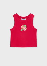 Fruity Tank Top - Persimmon