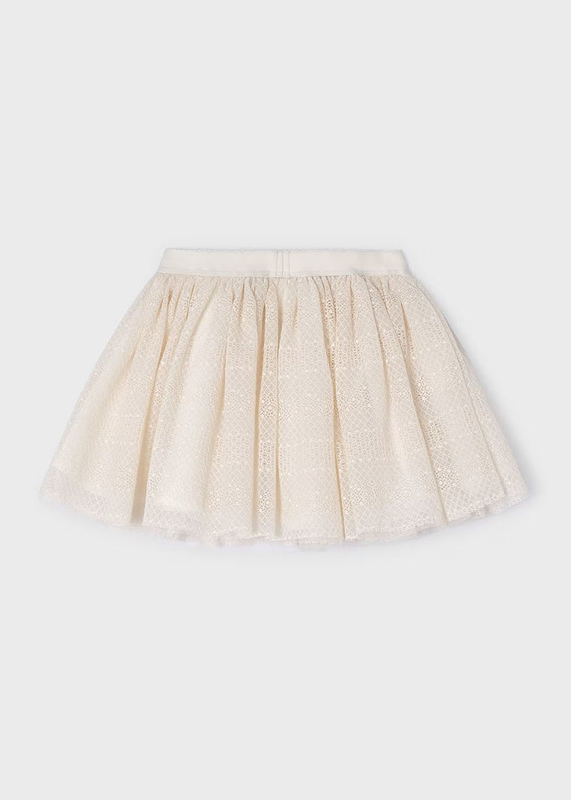 Betsy Sparkle Tulle Skirt - Almond