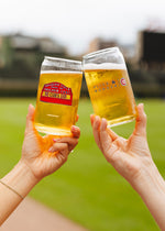 Chicago Cubs Marquee Can Glass