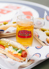 Chicago Cubs Marquee Can Glass