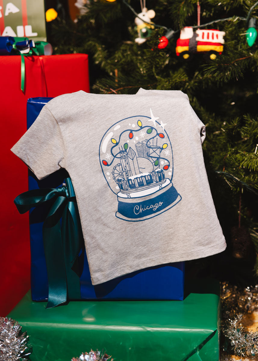 Chicago Snow Globe Toddler Tee