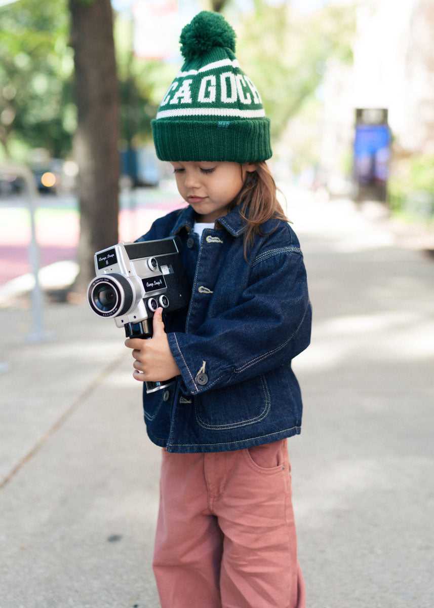 MAD HTR Chicago Pom Beanie - Toddler - Emerald