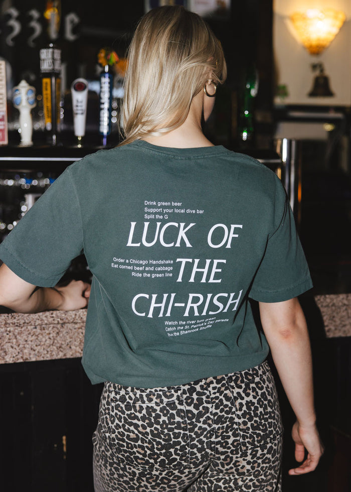 Luck of the Chi-rish Oversized Tee