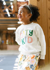 City Kid Sweatshirt - Ash Grey Multi