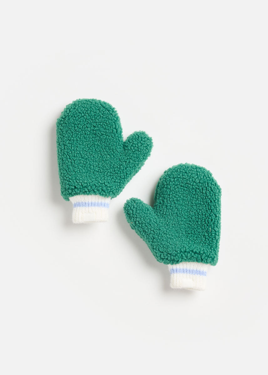 MAD HTR Sherpa Mittens - Green