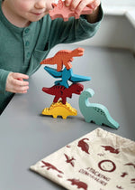 Happy Stacking Dinosaurs