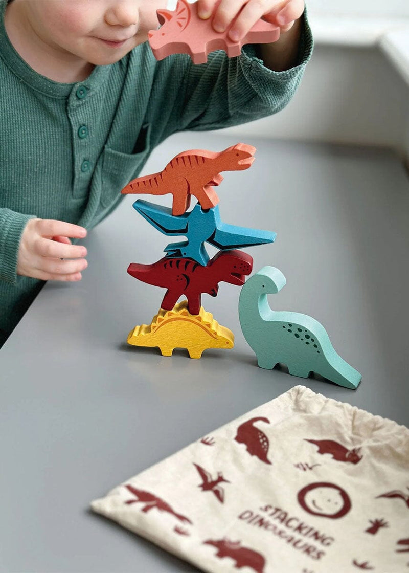 Happy Stacking Dinosaurs