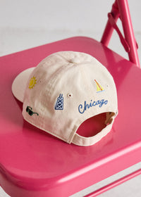 Youth Chicago Icons Hat - Ivory