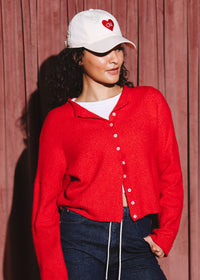 Chi Heart Dad Hat - Ivory