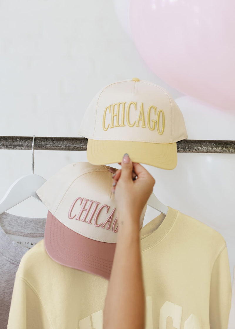 Chicago Puff Baseball Cap - Butter