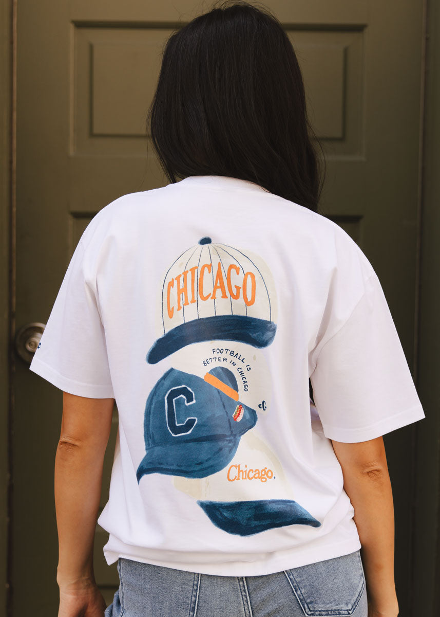 Chicago Hat Stack Tee