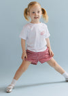 Hot Dogs & Home Runs Toddler Tee