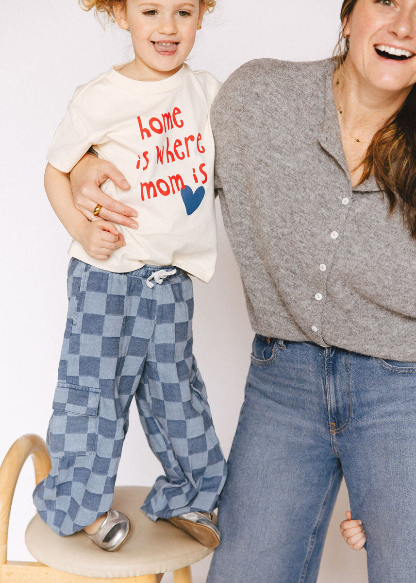 Home Is Where Mom Is Toddler Tee