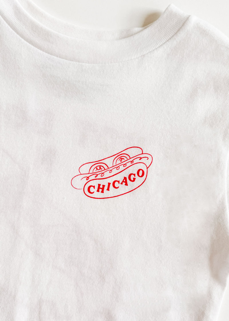 Hot Dogs & Home Runs Toddler Tee