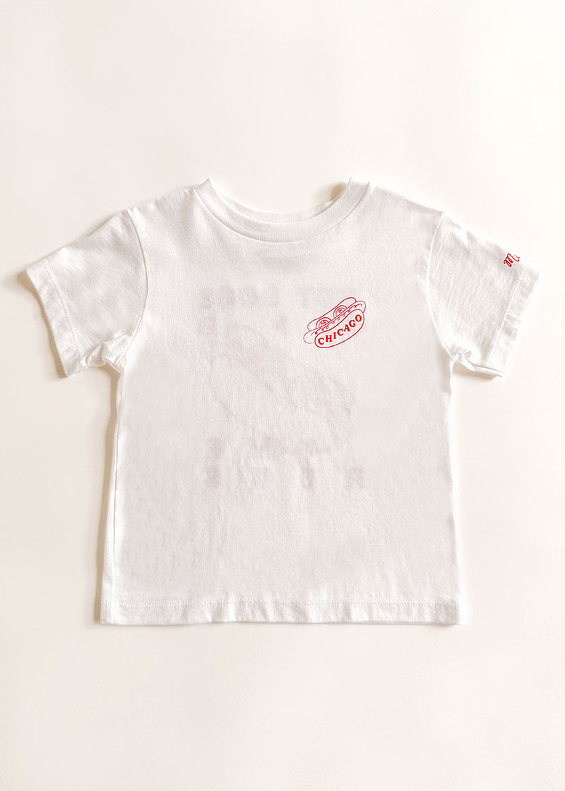 Hot Dogs & Home Runs Toddler Tee