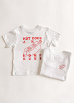 Hot Dogs & Home Runs Toddler Tee