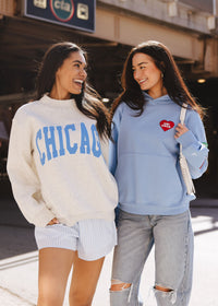 Chicago Game Day Patch Hoodie - Blue
