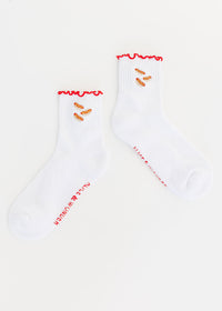 Chi Dog Ruffle Sock