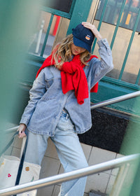 New York Tiny Hot Dog Hat - Navy