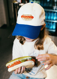 Toddler Cubs Hot Dog Two-Tone Hat - Ivory & Royal