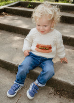 Hot Dog Crewneck Sweater - Ivory