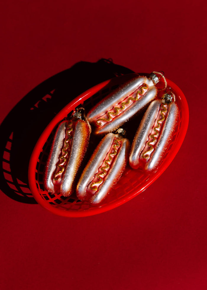 Hot Dog Ornament