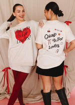 Chicago Is For Lovers Icons Garment-Dye Tee