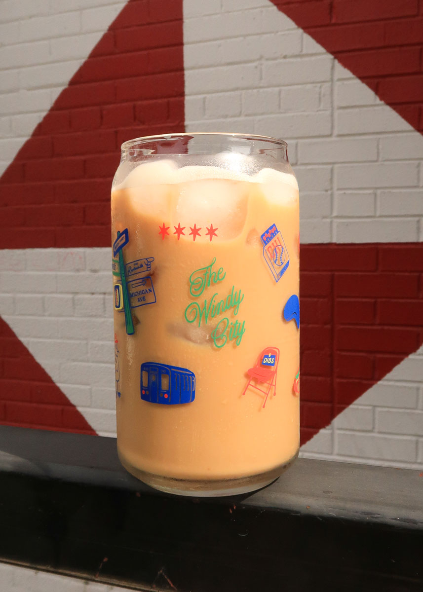 Chicago Icons Can Glass