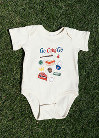 Go Cubs Go Onesie